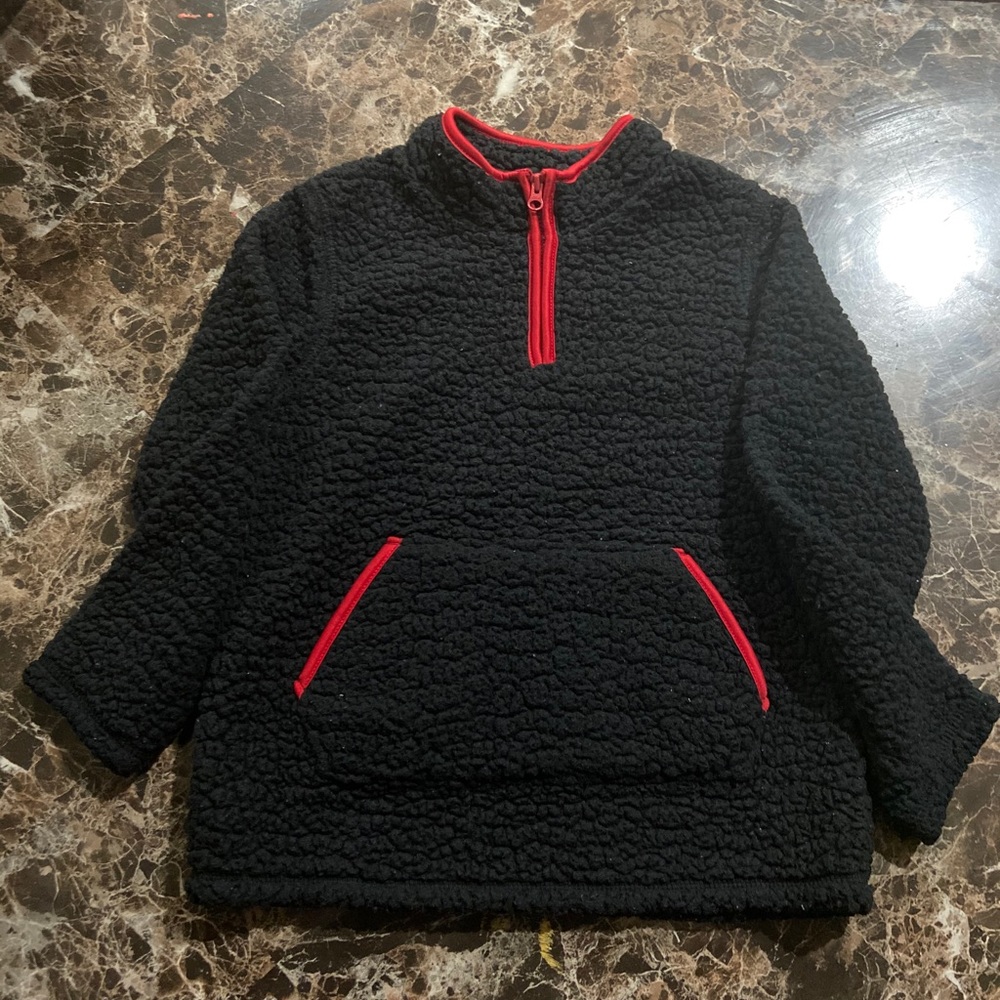 Black and Red Sweater